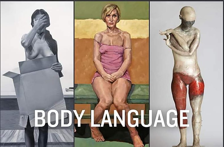 Body Language exhibition poster detail