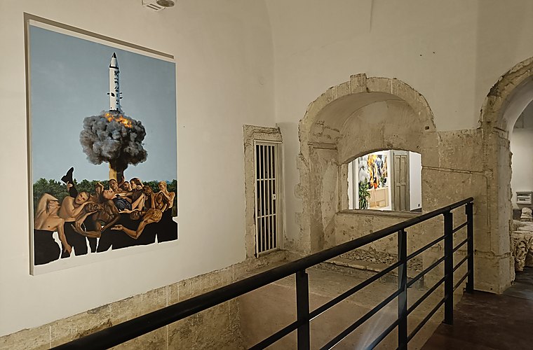 Installation view - Body Language - artworks on display - 2024